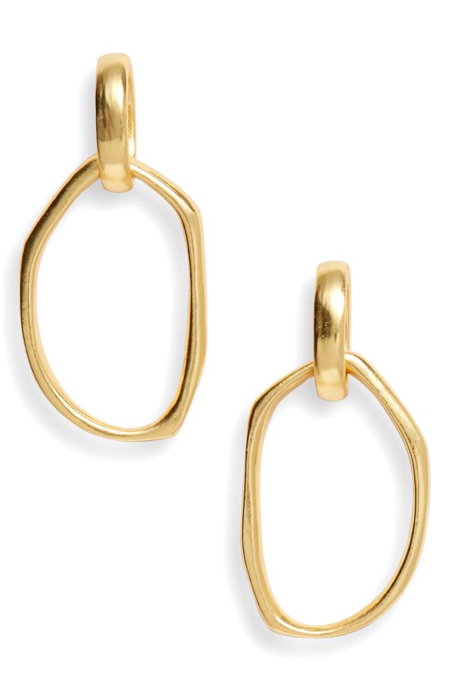 Karine Sultan Hoop Earrings in Gold Cover