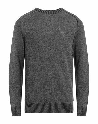 Berna Man Sweater Grey Wool, Acrylic, Nylon, Silk Cover