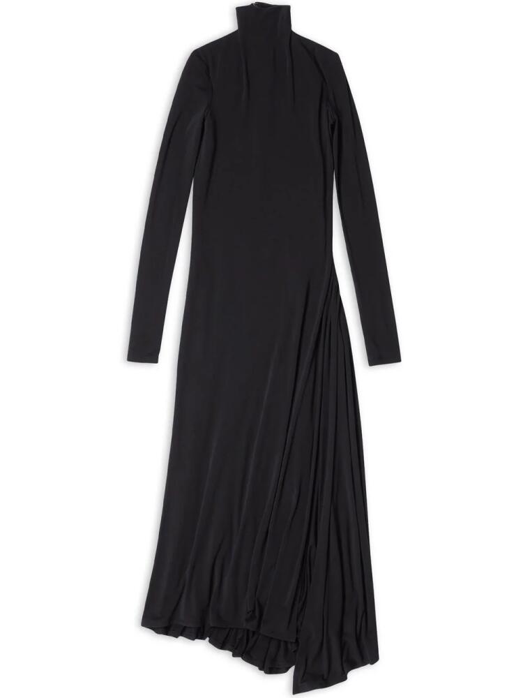 Balenciaga asymmetric-hem maxi dress - Black Cover