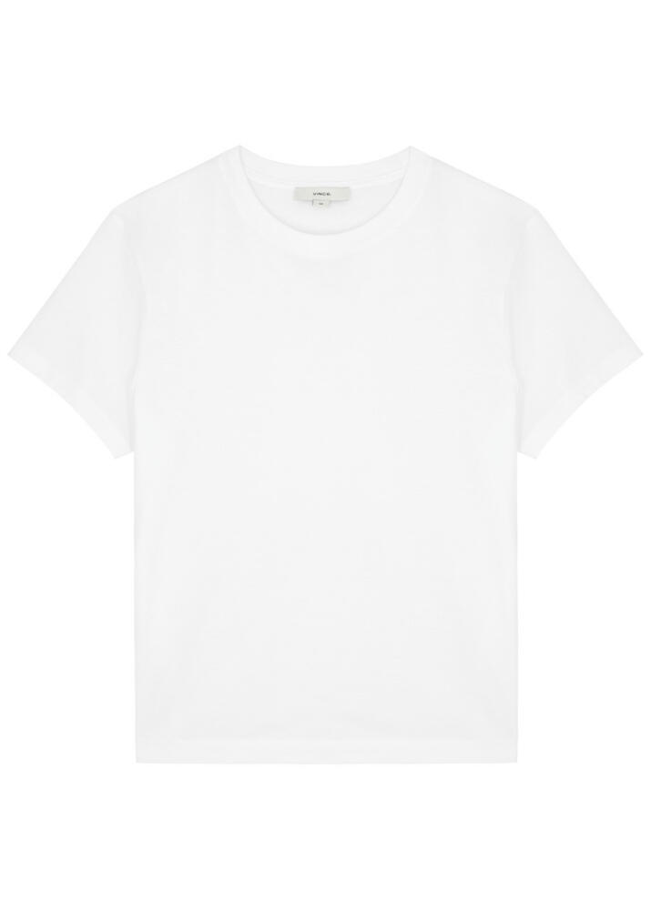 Vince Cotton T-shirt - White Cover