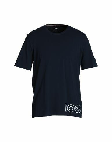 Boss Man Undershirt Navy blue Cotton, Elastane Cover