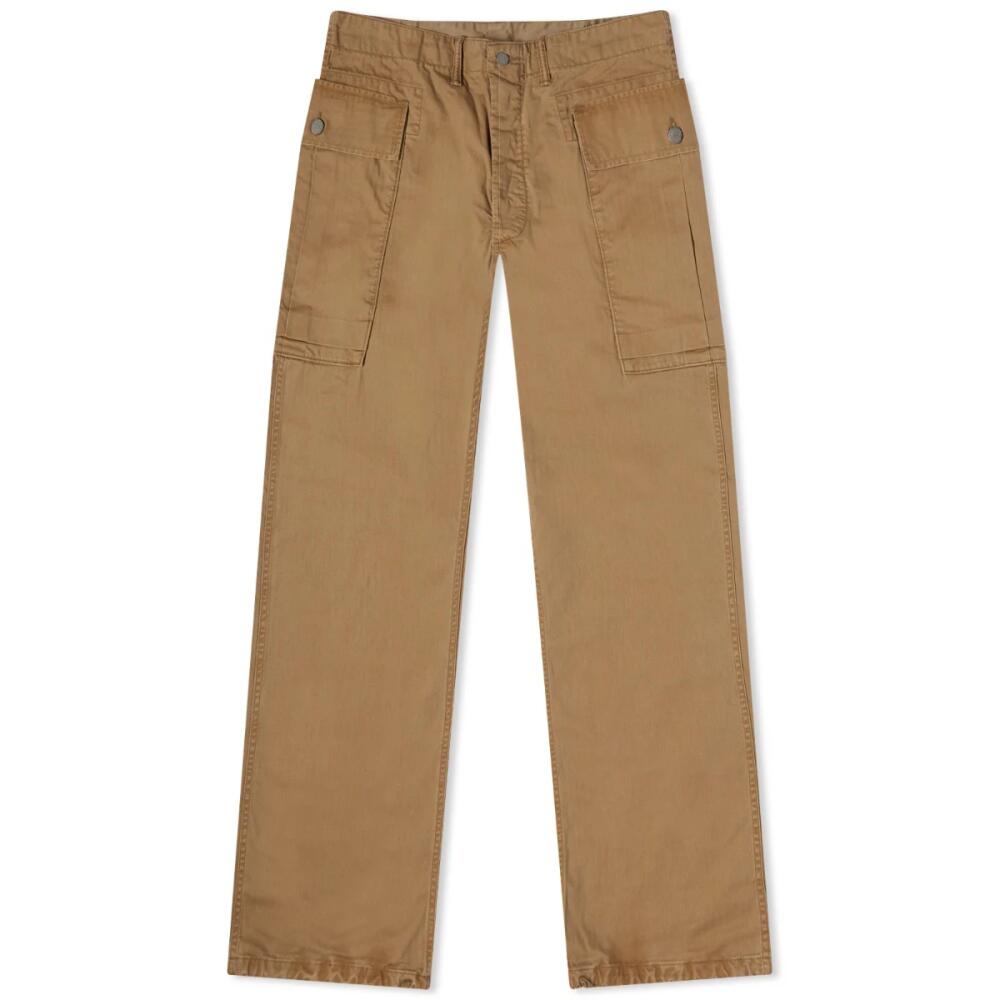 RRL Men's Infantry Cargo pant in Khaki Cover