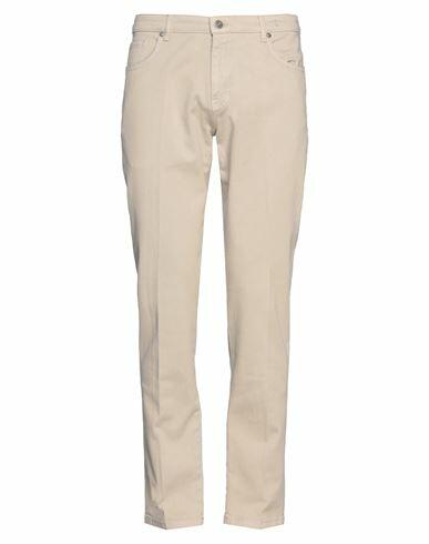 Betwoin Man Pants Beige Cotton, Elastane Cover