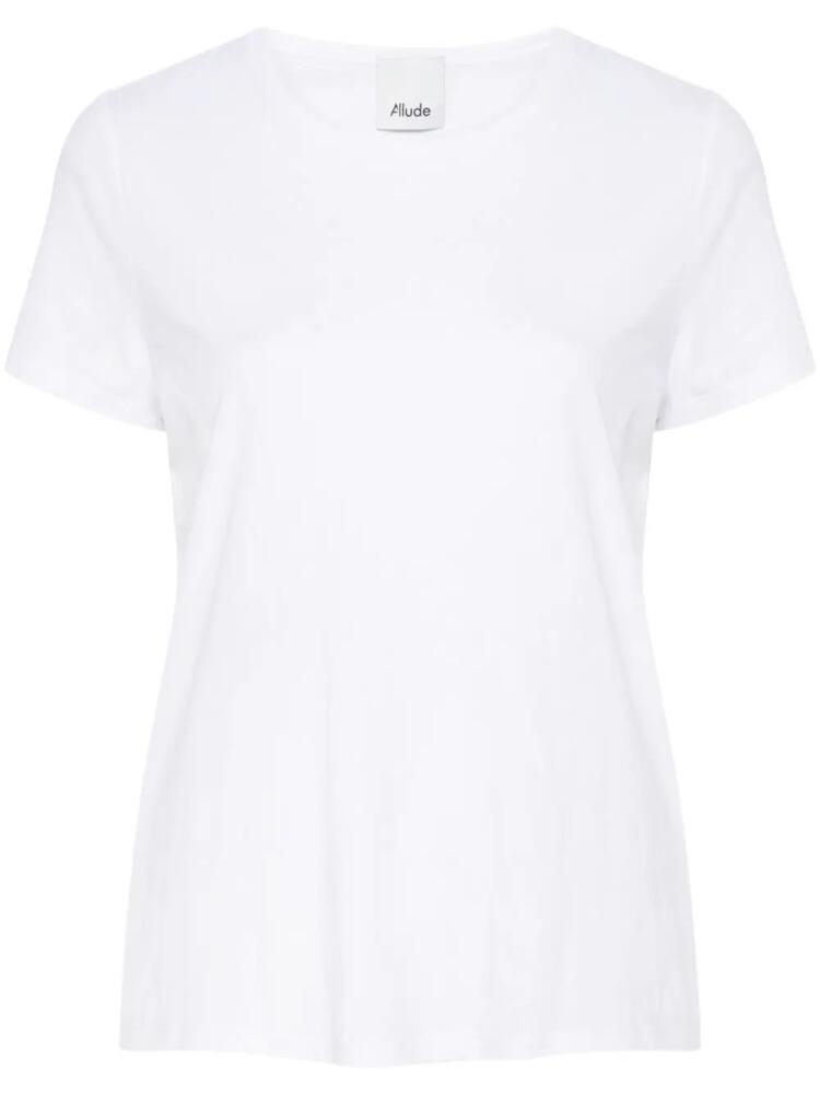 Allude jersey cotton T-shirt - White Cover