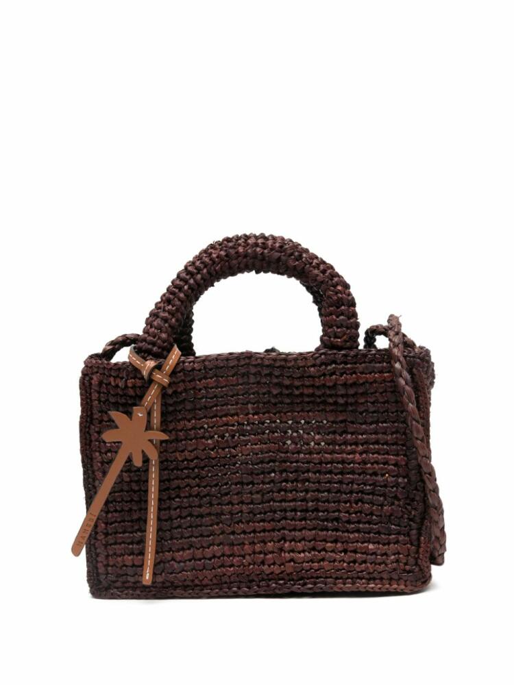 Manebi mini Sunset tote bag - Brown Cover