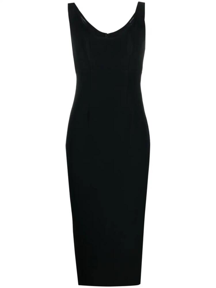 Roland Mouret mid-length sleeveless dress - Black Cover