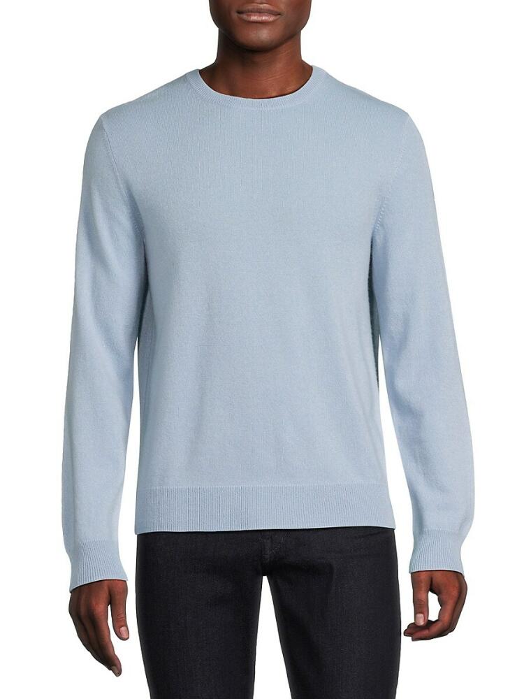 Amicale Men's Cashmere Sweater - Blue Cover