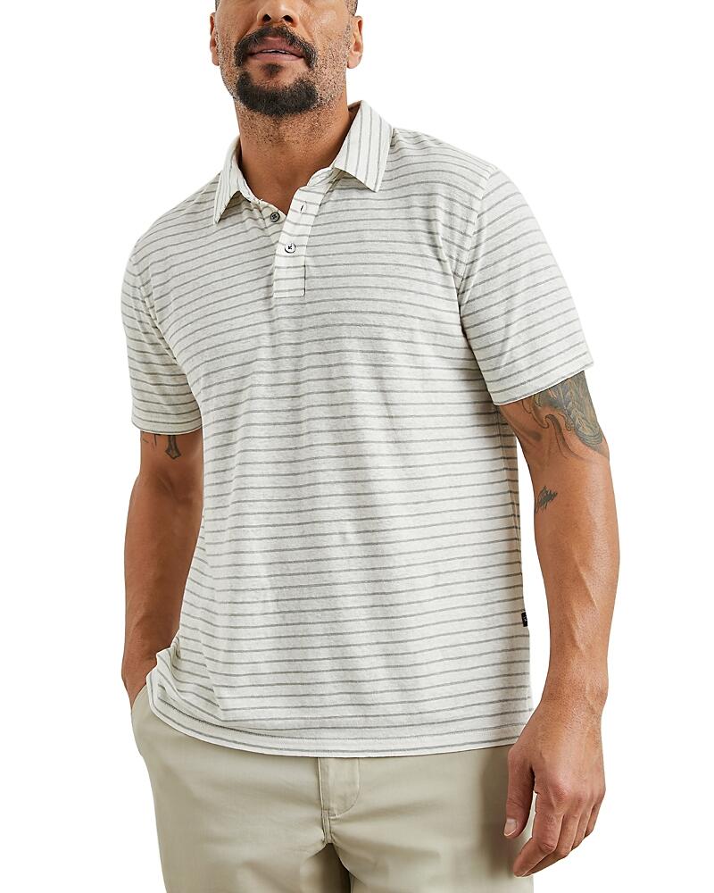 Rails Napoli Relaxed Fit Striped Short Sleeve Polo Shirt Cover