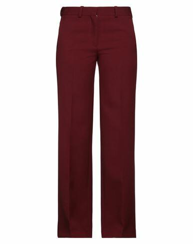 Quira Woman Pants Burgundy Wool Cover