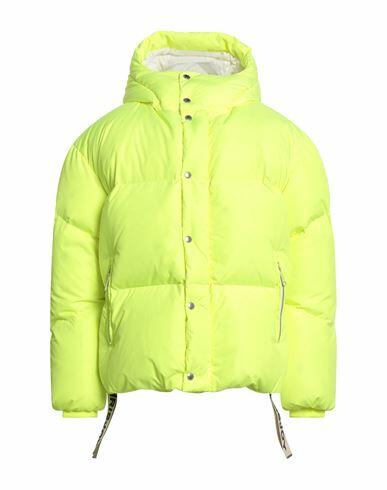 Khrisjoy Man Puffer Yellow Polyester Cover