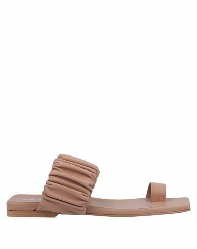 Marc Ellis Woman Thong sandal Blush Soft Leather Cover