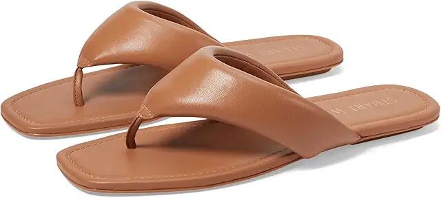 Stuart Weitzman Maui Flip-Flop (Tan) Women's Sandals Cover