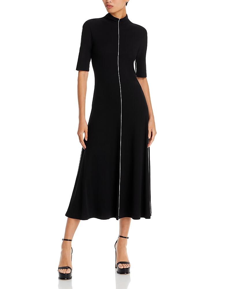 Rosetta Getty Contrast Seam Midi Dress Cover