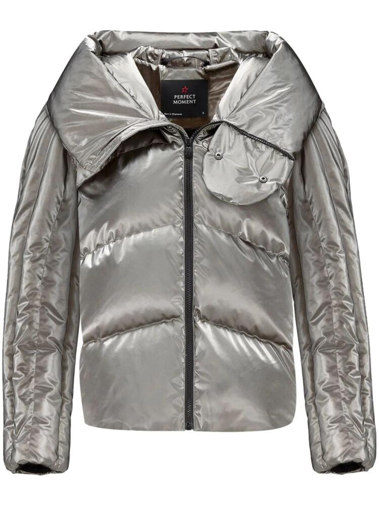 Perfect Moment Orelle down ski jacket - Silver Cover