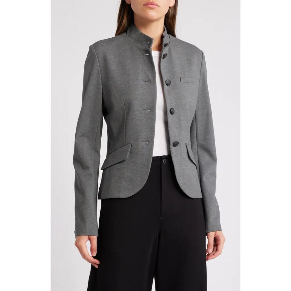 rag & bone Slade Ponte Knit Blazer in Charcoal Cover