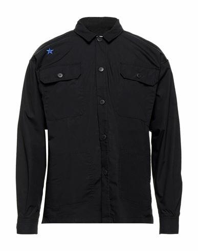 The Editor Man Shirt Black Cotton Cover