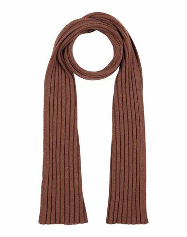 Gran Sasso Man Scarf Brown Virgin Wool, Viscose, Cashmere Cover