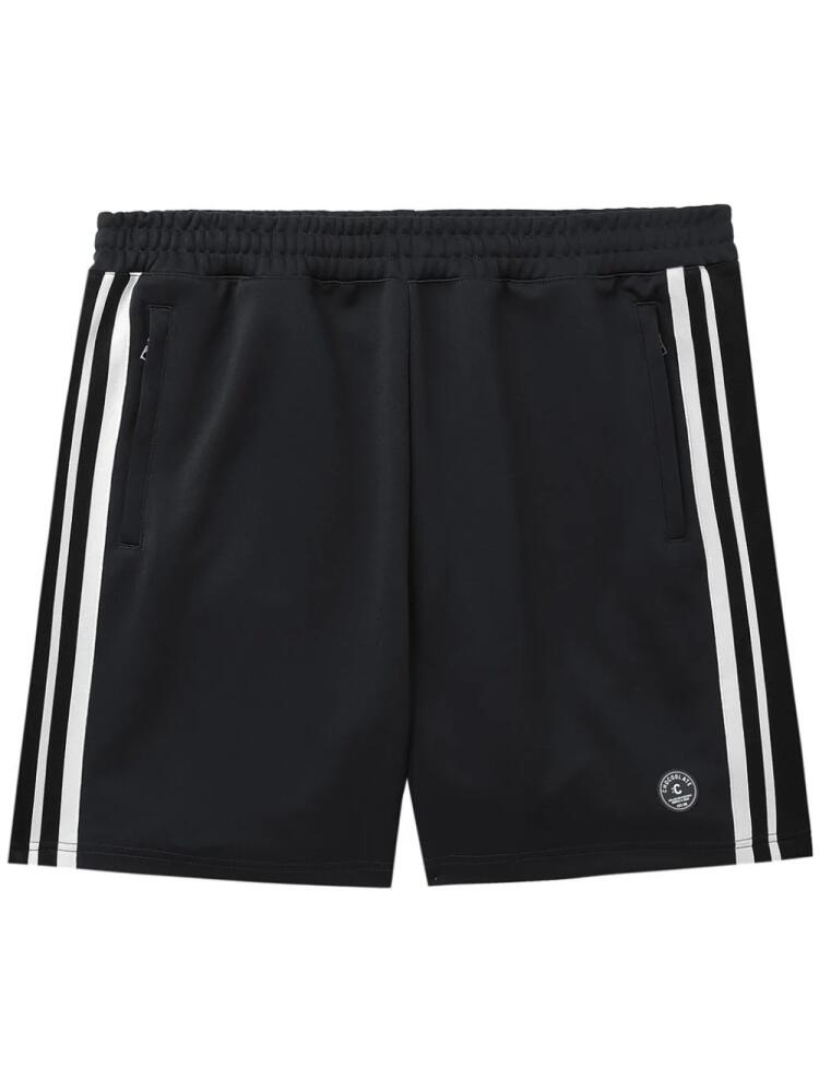 CHOCOOLATE striped track shorts - Black Cover