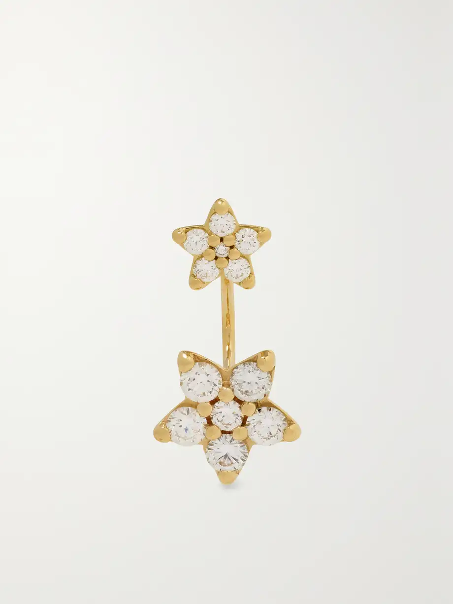 OLE LYNGGAARD COPENHAGEN - Shooting Star 18-karat Gold Diamond Single Earring - One size Cover