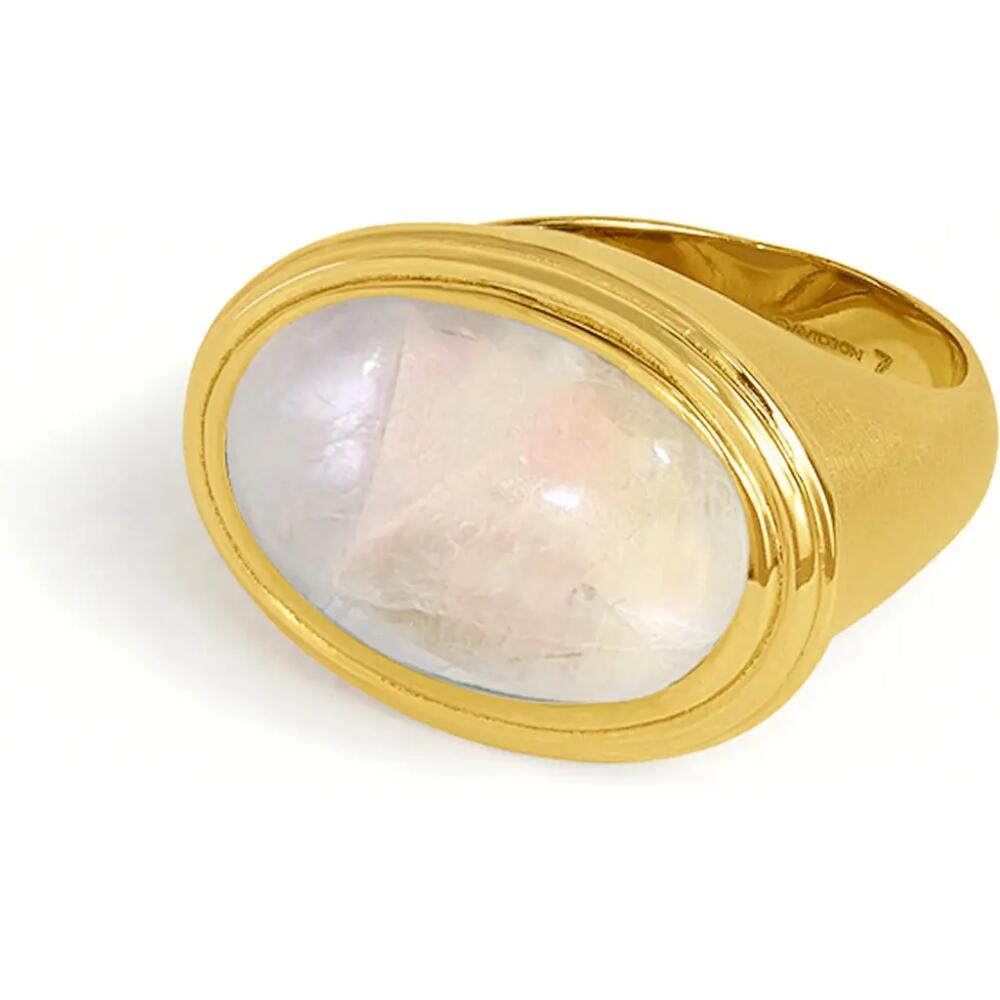 Dean Davidson Forme Moonstone Statement Ring in Moonstone/Gold Cover