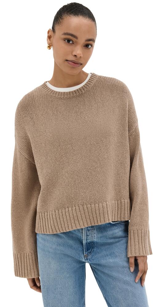 Jenni Kayne Cameron Crewneck Oatmeal Cover