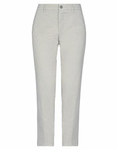 Berwich Woman Pants Dove grey Cotton, Elastane Cover