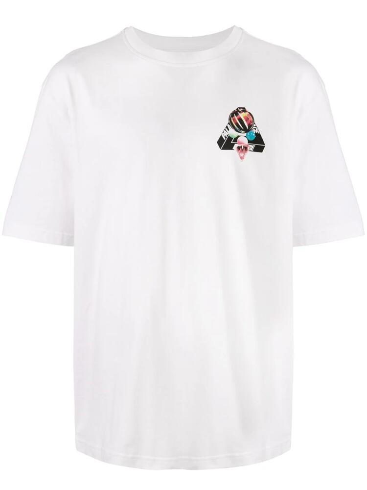 Palace Sans Ferg graphic-print T-shirt - White Cover