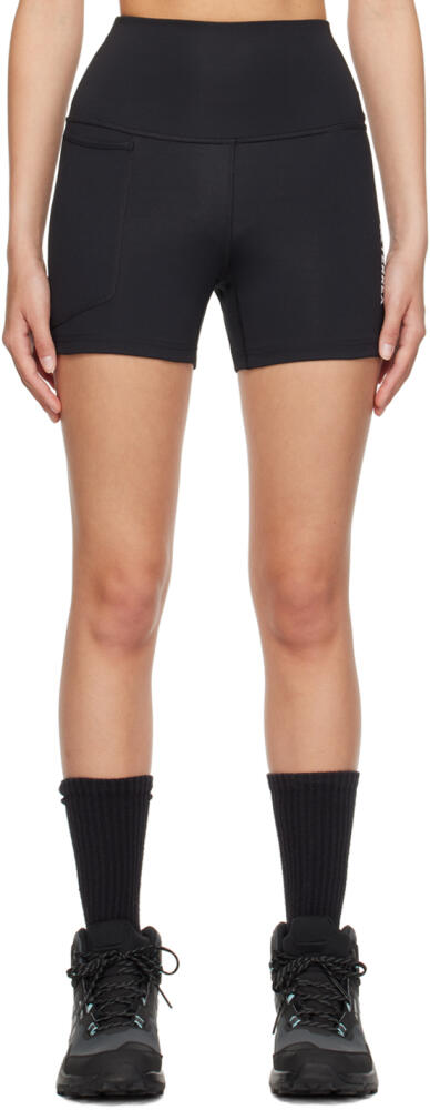 adidas Originals Black Flatlock Stitch Shorts Cover