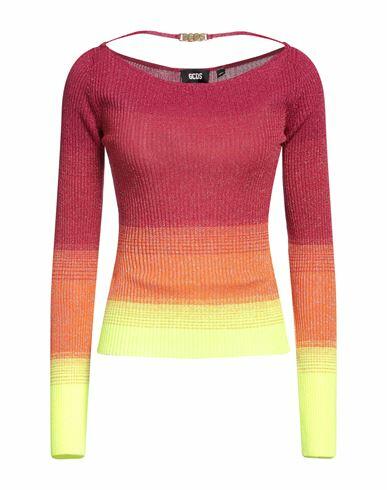 Gcds Woman Sweater Garnet Viscose, Polyester, Metallic fiber Cover