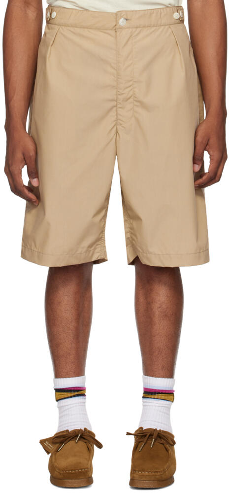 nanamica Beige Deck Shorts Cover