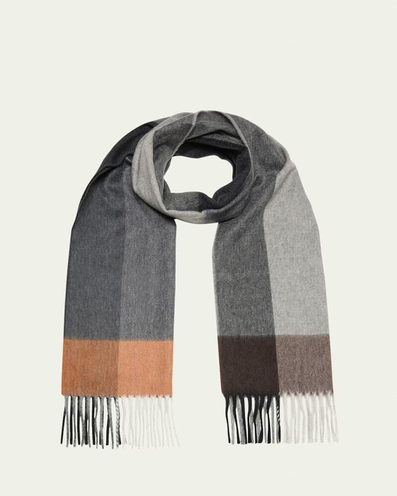 Begg x Co Men's Cashmere Tassel Scarf Cover