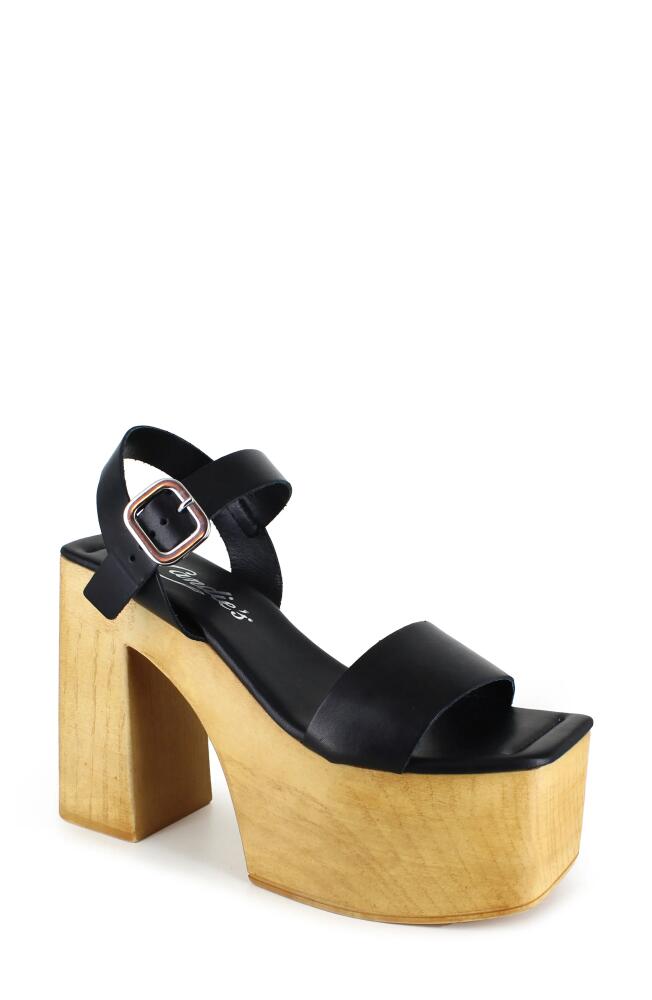 Candie's Sayloy Platform Sandal in Black Cover