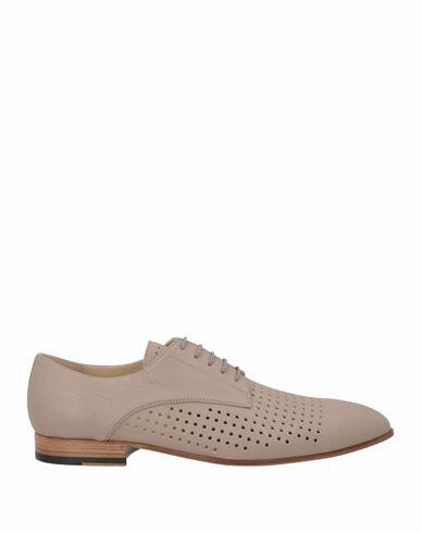 Loriblu Man Lace-up shoes Dove grey Leather Cover