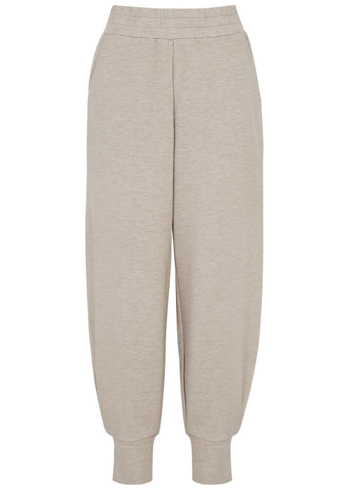 Varley The Relaxed Pant Stretch-jersey Sweatpants, Loungewear, Taupe Cover