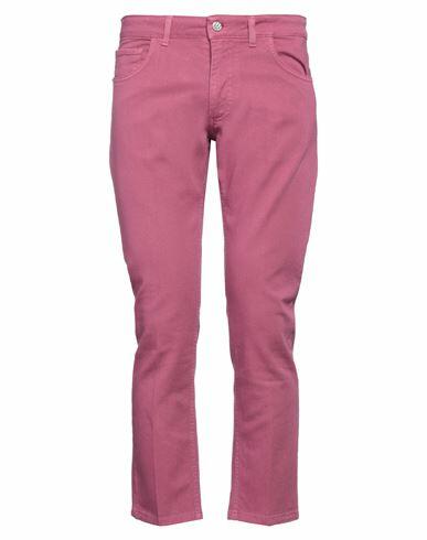 Entre Amis Man Jeans Magenta Cotton, Elastane Cover