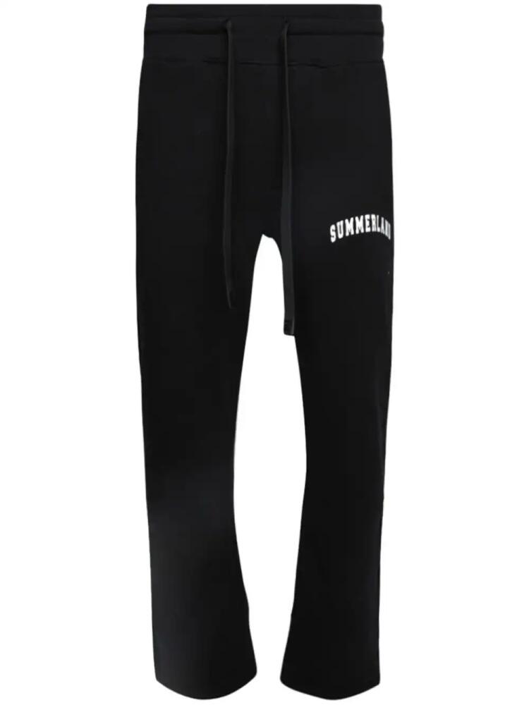 Nahmias Summerland cotton sweatpants - Black Cover