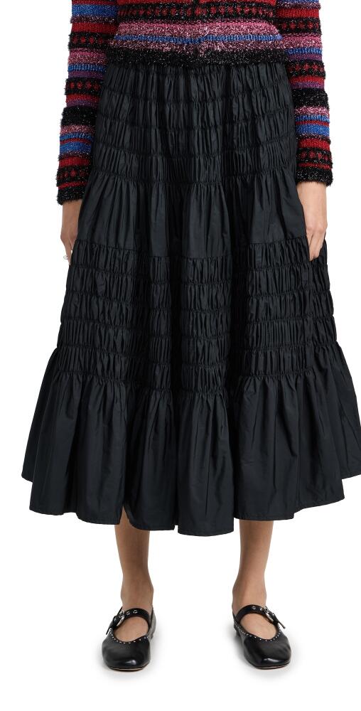 Molly Goddard Lauren Skirt Black Cover