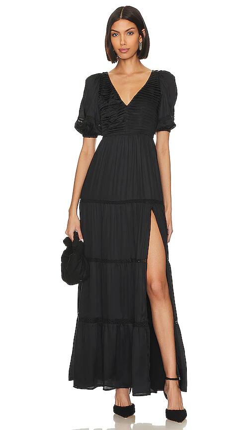 Tularosa Kalena Maxi Dress in Black Cover