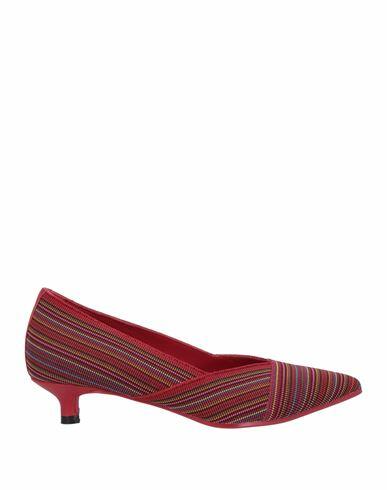 Daniele Ancarani Woman Ballet flats Red Textile fibers Cover