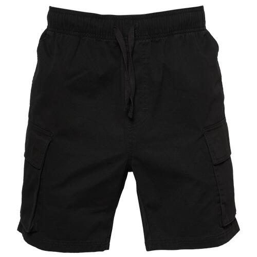 LCKR Supplement Utility Cargo Shorts - Mens Jet Black/Black Cover