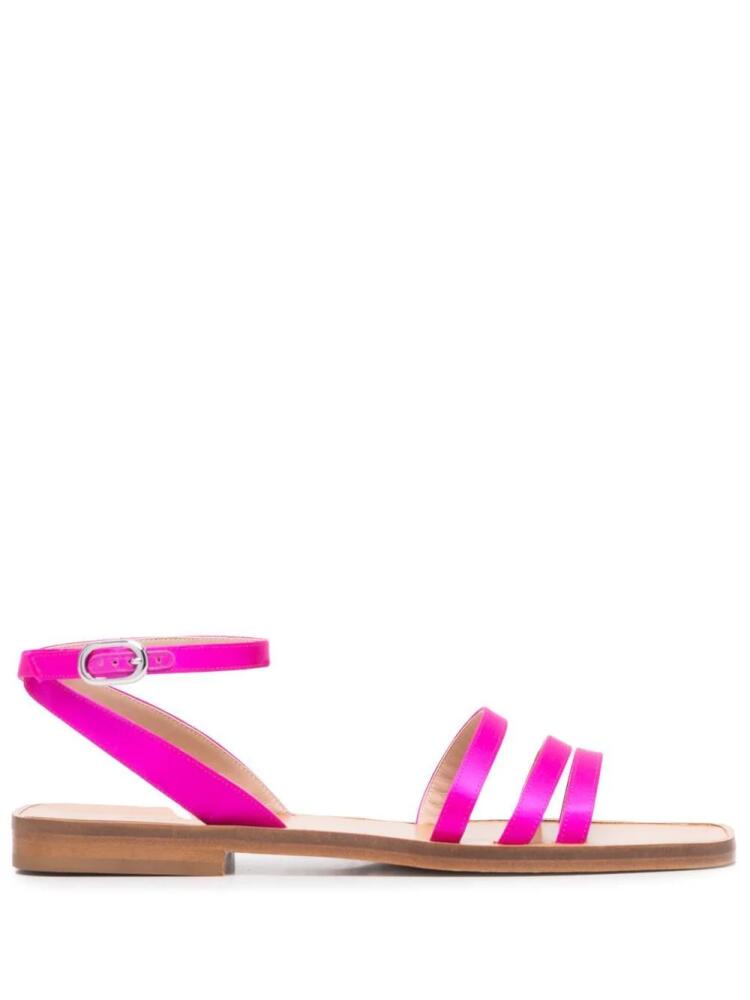 Scarosso Sarah silk sandals - Pink Cover