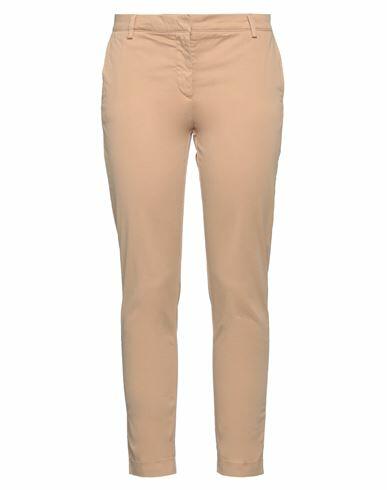 Reign Woman Pants Beige Cotton, Elastane Cover