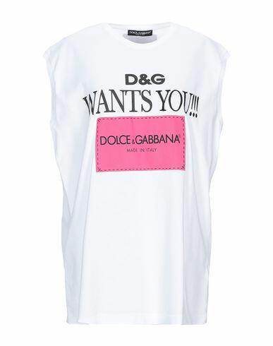 Dolce & gabbana Woman T-shirt White Cotton Cover