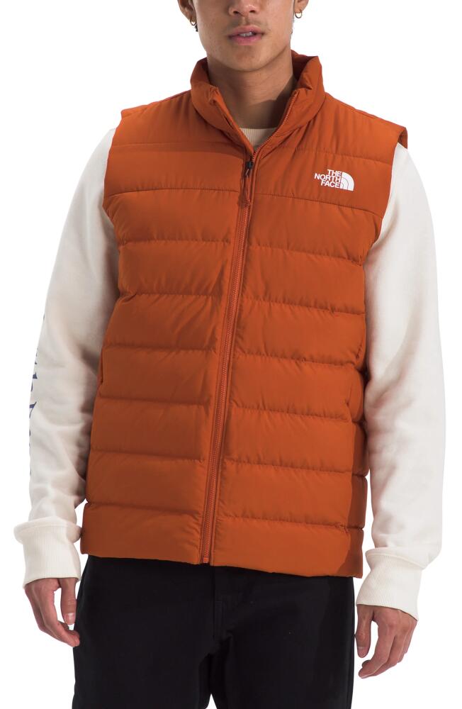 The North Face Aconagua 3 Puffer Vest in Earthen Copper Cover