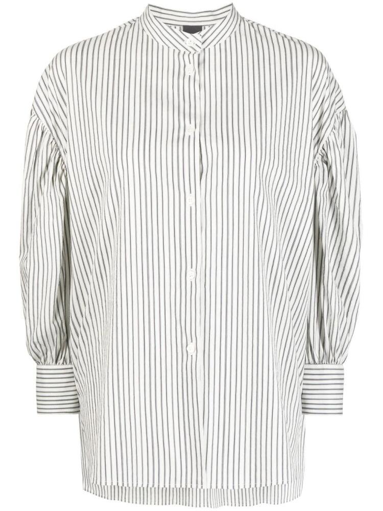 Lorena Antoniazzi striped button-down shirt - White Cover