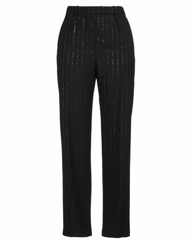 Alexandre Vauthier Woman Pants Black Wool, Polyamide, Elastane Cover