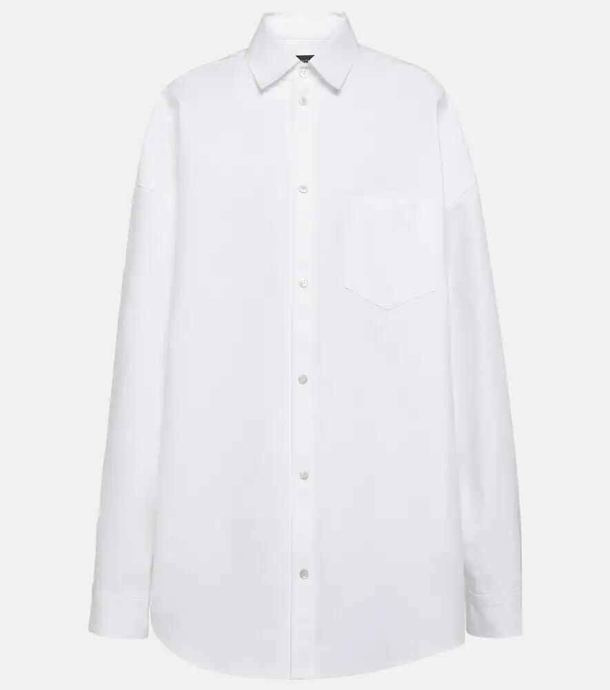 Balenciaga Outerwear oversized cotton poplin shirt Cover