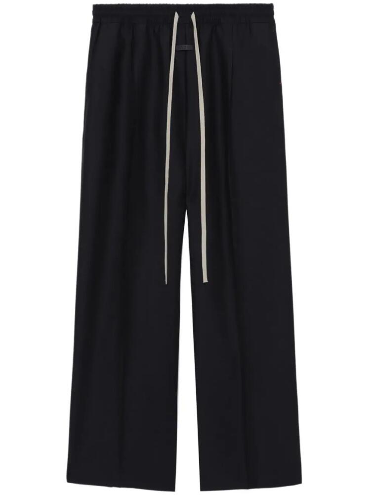 Fear Of God wide-leg elasticated-waist trousers - Black Cover