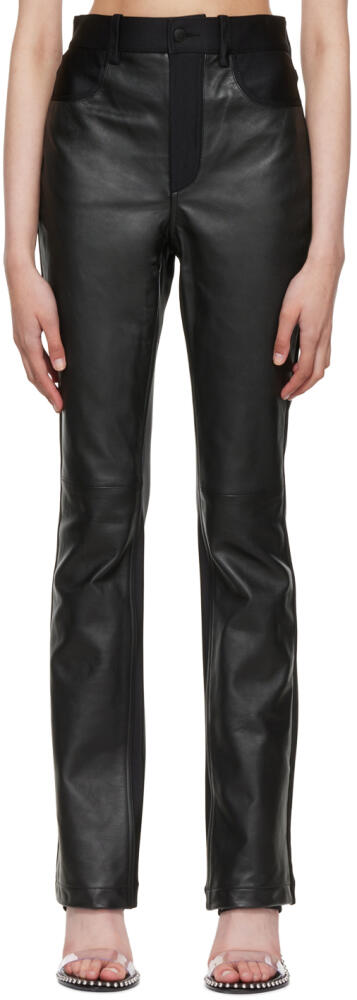 Alexander Wang Black Paneled Trousers Cover