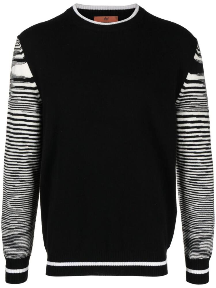 Missoni crew-neck cashmere jumper - Black Cover